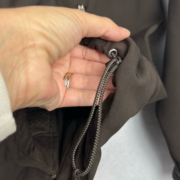 EUC The North Face TNF Apex Bionic Jacket Men XL Brown Full Zip Fleece Line Coat - Picture 9 of 11